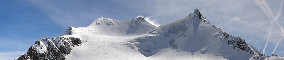 Venter Skirunde - Wildspitze vom oberen Taschachferner | 