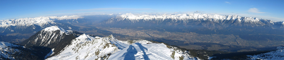 Skitour auf den Glungezer - hoch ueber Innsbruck | 