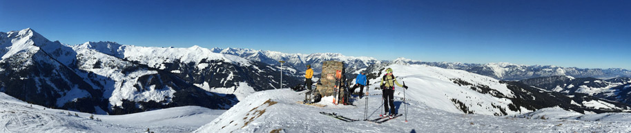 Gipfelpanorama am Joel - Kitzbueheler Alpen | 