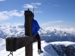 Fagstein Skitour Gipfelkreuz