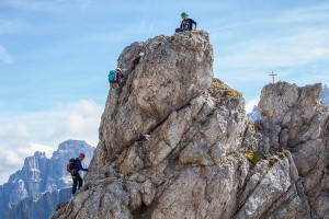 Der Gipfelaufbau der Kleinen Cirspitze
