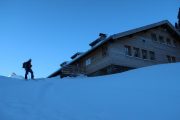 die neu sanierte Bamberger Hütte in den Kitzbüheler Alpen